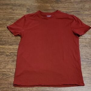 Apt 9 Women's‎ Maroon Short-Sleeve T-Shirt Size Medium Pre-Owned Outdoors Casual